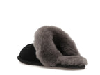 tenisky a boty UGG Scuffette II Slipper Black Grey (W) 1106872-BCGR ADONIO