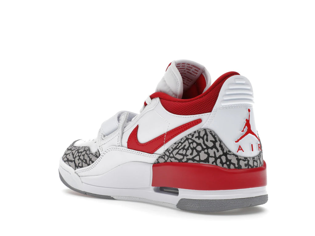 Jordan Legacy 312 Low White Cement Gym Red (W)