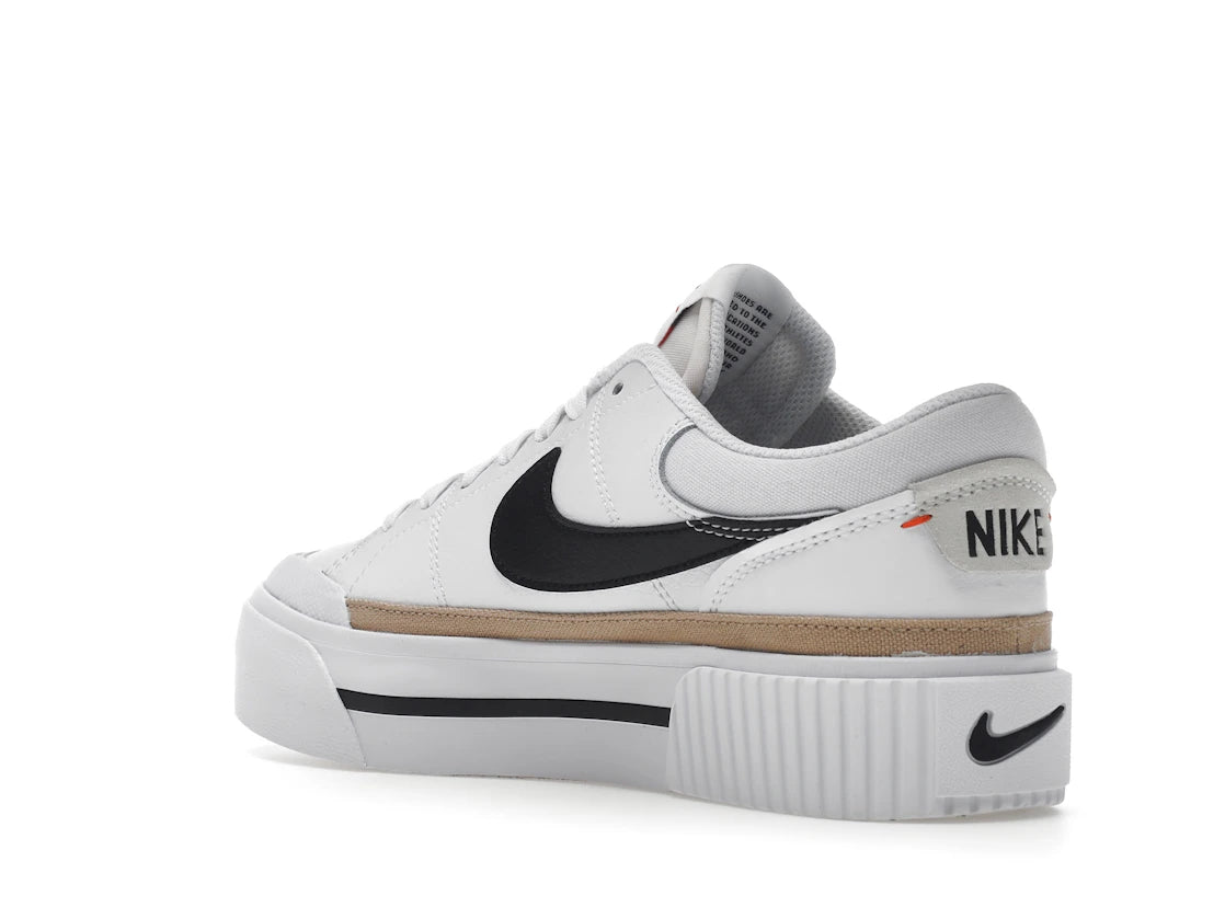 tenisky a boty Nike Court Legacy Lift White Black (W) DM7590-100 ADONIO
