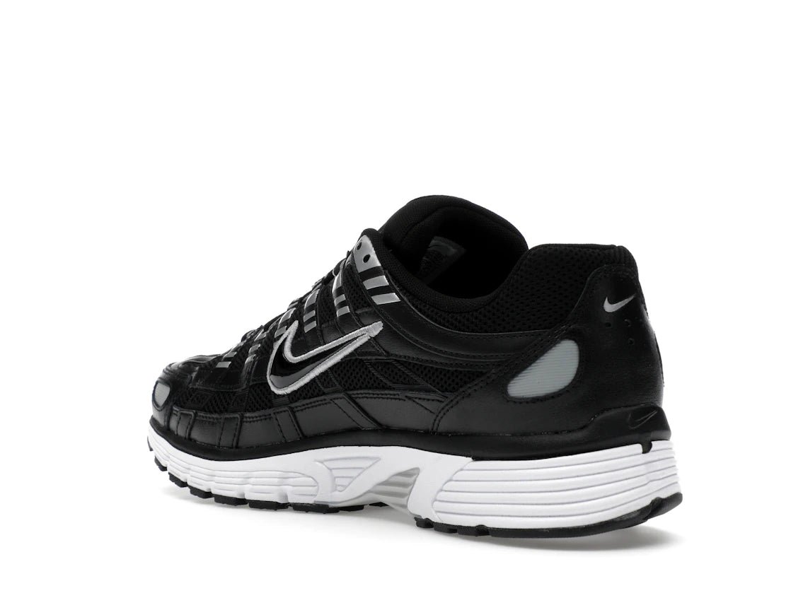 Nike P-6000 Black White Metallic Silver