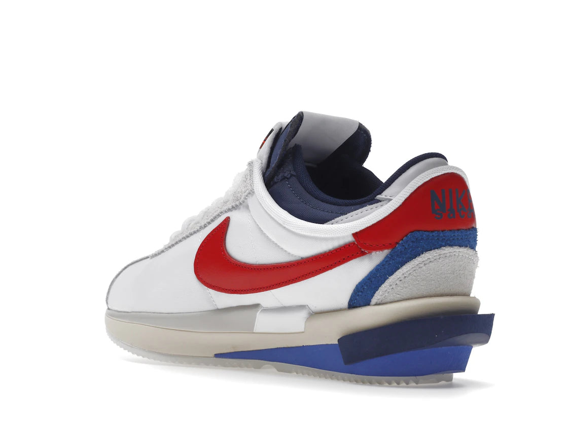 tenisky a boty Nike Zoom Cortez SP sacai White University Red Blue DQ0581-100 ADONIO