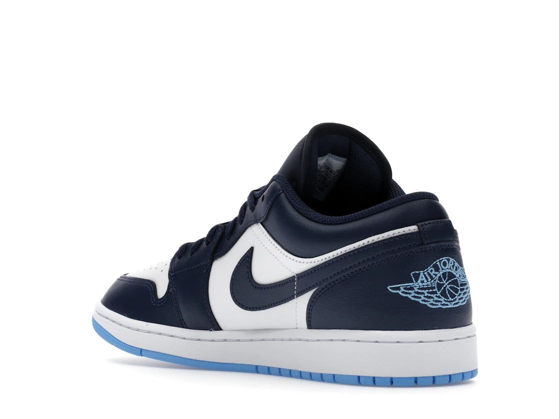 tenisky a boty Jordan 1 Low Midnight Navy University Blue 553558-404 ADONIO