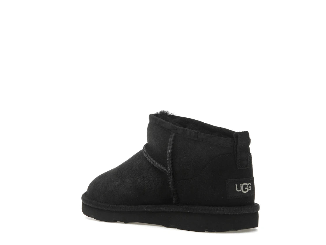 UGG Classic Ultra Mini Boot Black (Kids) 1130750K-BLK ADONIO