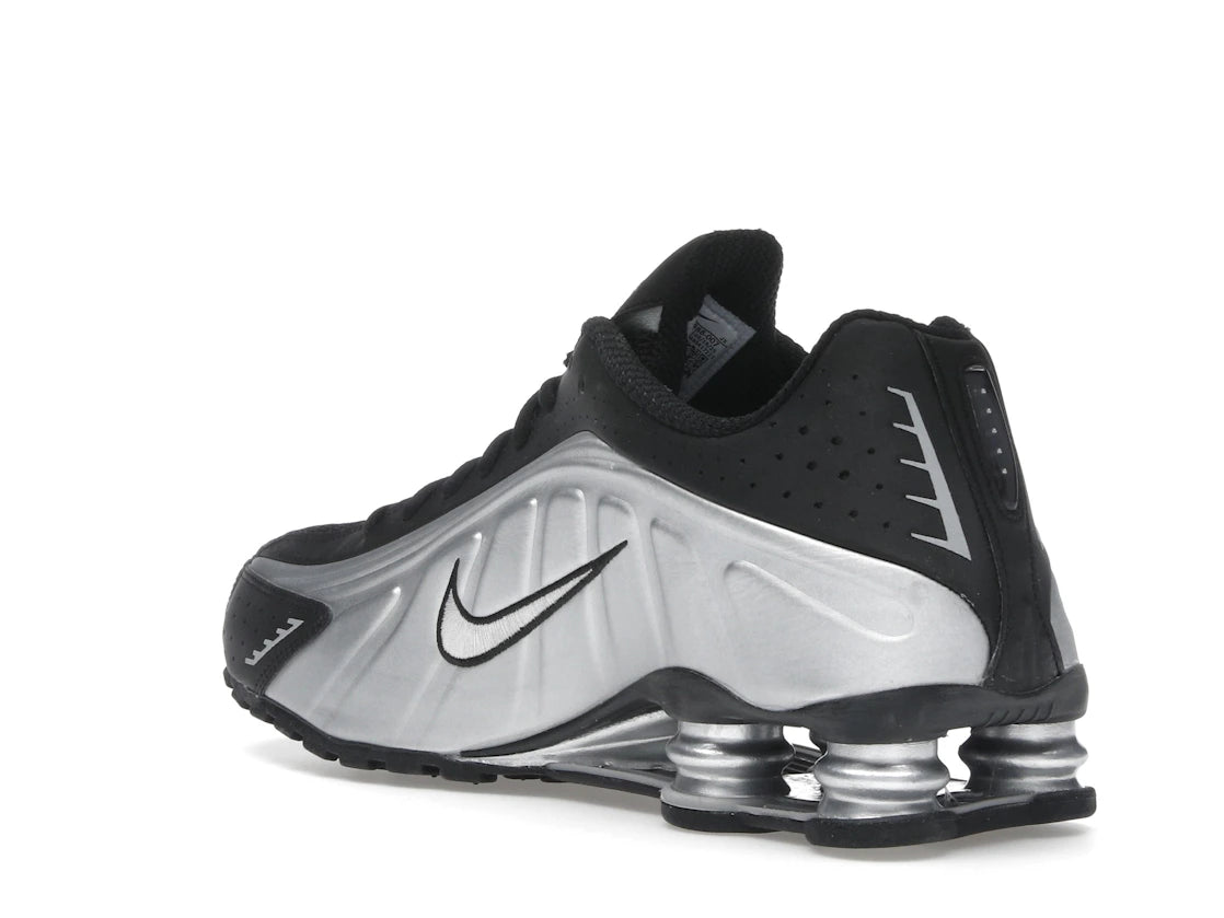 Nike Shox R4 Metallic Silver Black