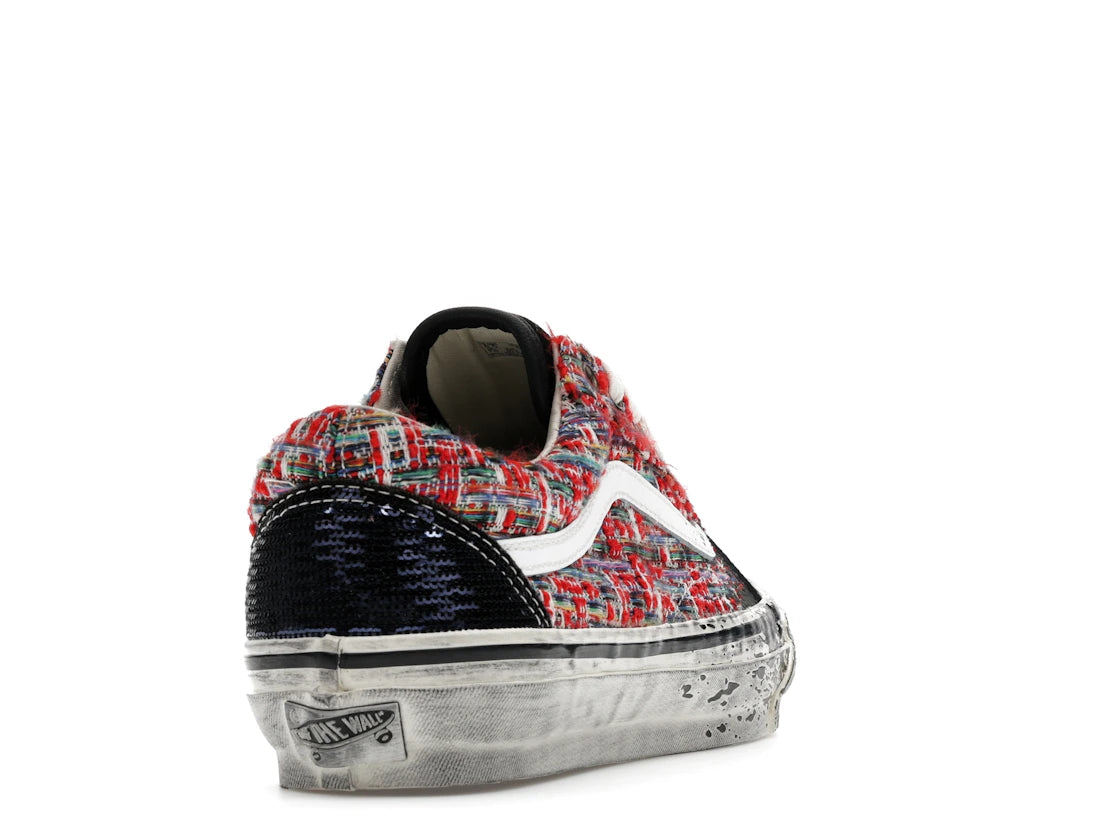 Vans Premium Old Skool Charms Red Black