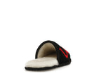 tenisky a boty UGG Scuff Logo Slipper Black Red 1101324-BLK ADONIO