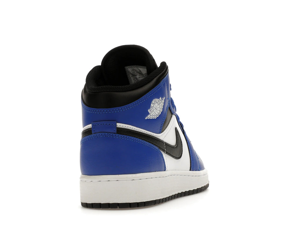 Jordan 1 Mid Game Royal White Black (GS)