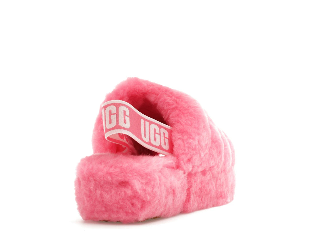 tenisky a boty UGG Fluff Yeah Slide Pink Rose (W) 1095119-PKRS ADONIO