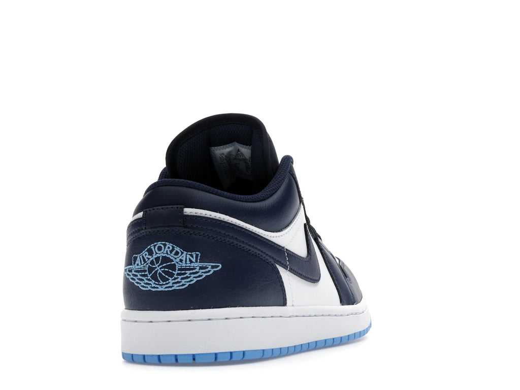 tenisky a boty Jordan 1 Low Midnight Navy University Blue 553558-404 ADONIO