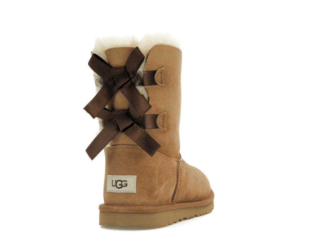 tenisky a boty UGG Bailey Bow II Boot Chestnut (Kids) 1017394K-CHE ADONIO