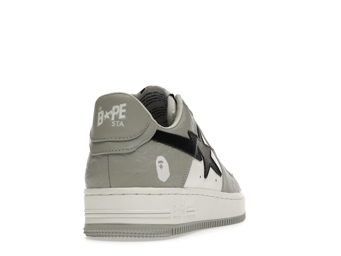 A Bathing Ape Bape Sta Low Grey Black