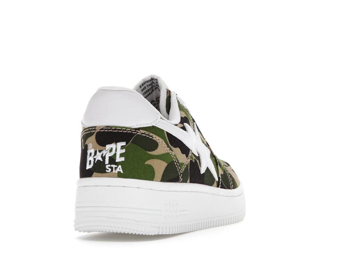 A Bathing Ape Bape Sta Low ABC Camo 20th Anniversary Green