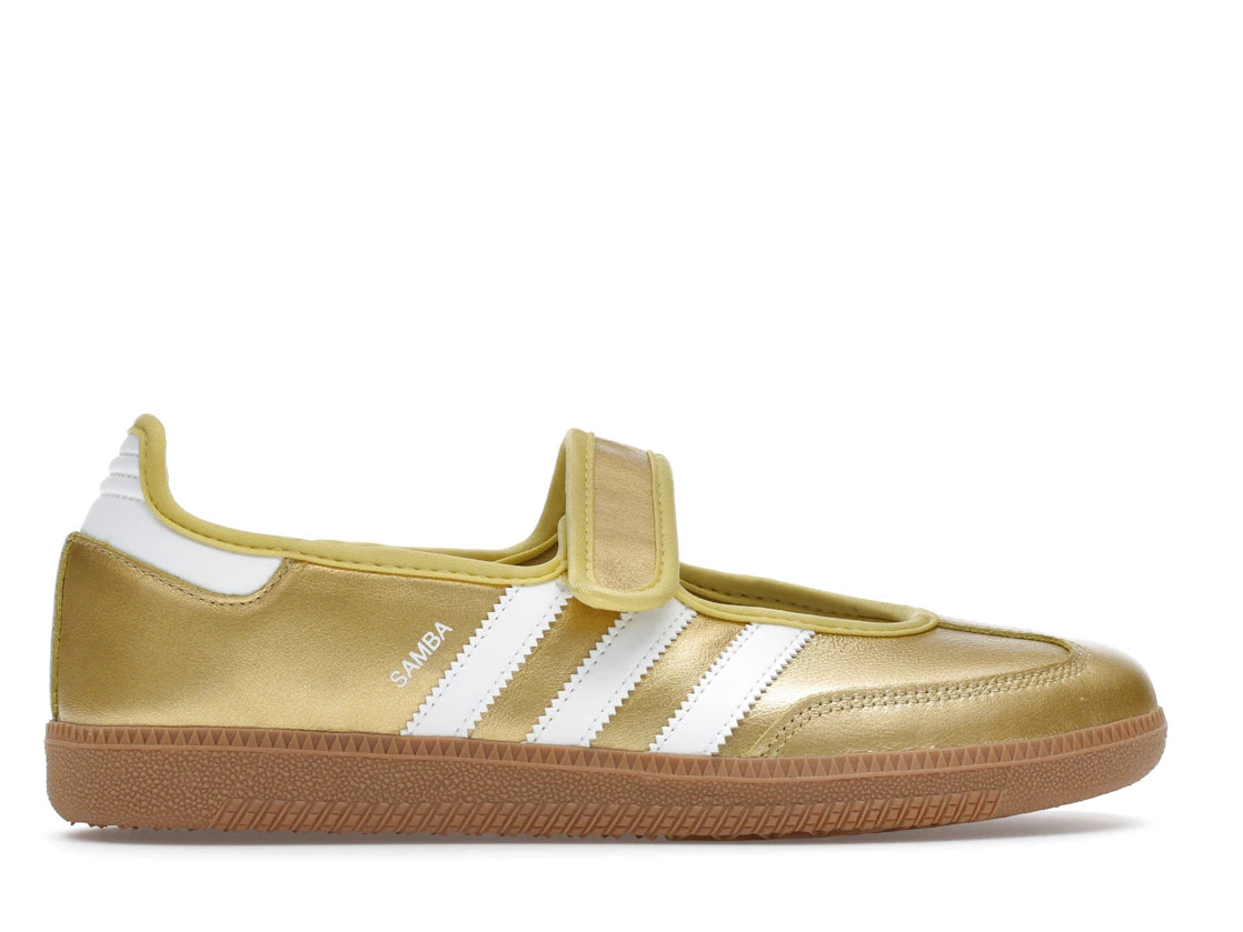 adidas Samba Jane Gold Metallic White (W)