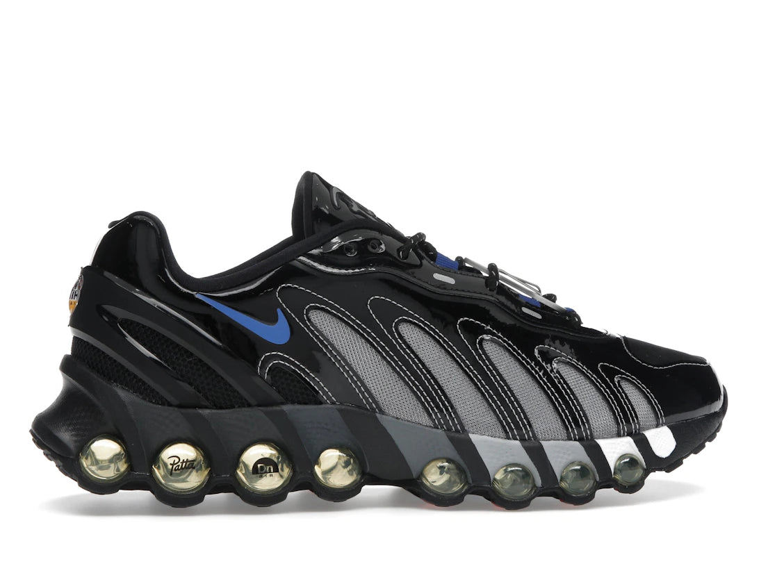 Nike Air Max Dn8 Patta Black Metallic Silver