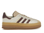 tenisky a boty adidas Gazelle Bold Cream White Maroon (W) JQ5127 ADONIO
