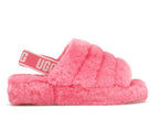tenisky a boty UGG Fluff Yeah Slide Pink Rose (W) 1095119-PKRS ADONIO