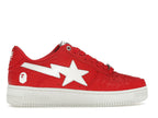 A Bathing Ape Bape Sta Low #3 Line Camo Red