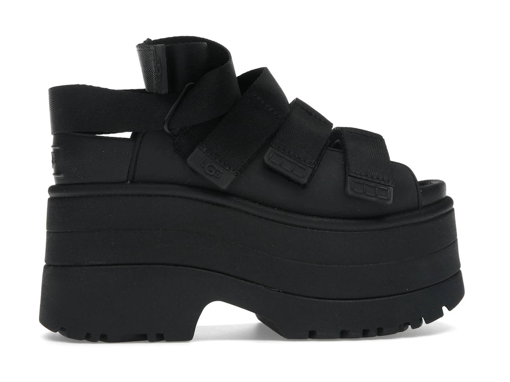 tenisky a boty UGG GoldenRise Platform Sandals Black (W) 1167431-BLK ADONIO