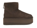 tenisky a boty UGG Classic Mini Platform Burnt Cedar (W) 1134991-BCDR ADONIO