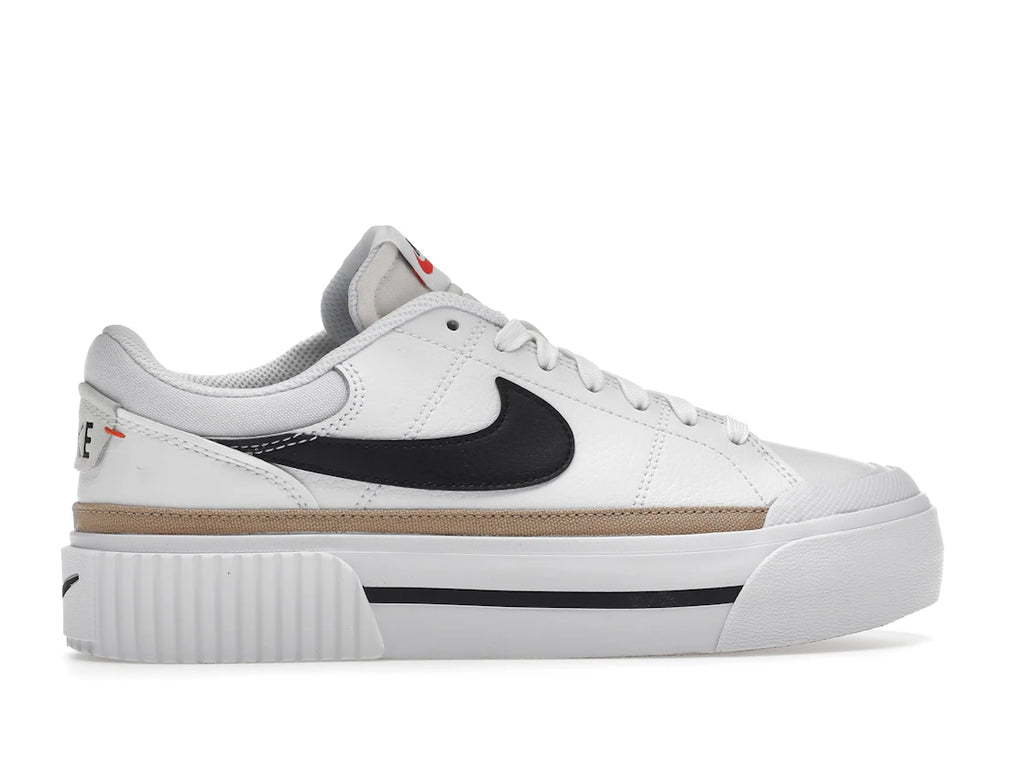 tenisky a boty Nike Court Legacy Lift White Black (W) DM7590-100 ADONIO