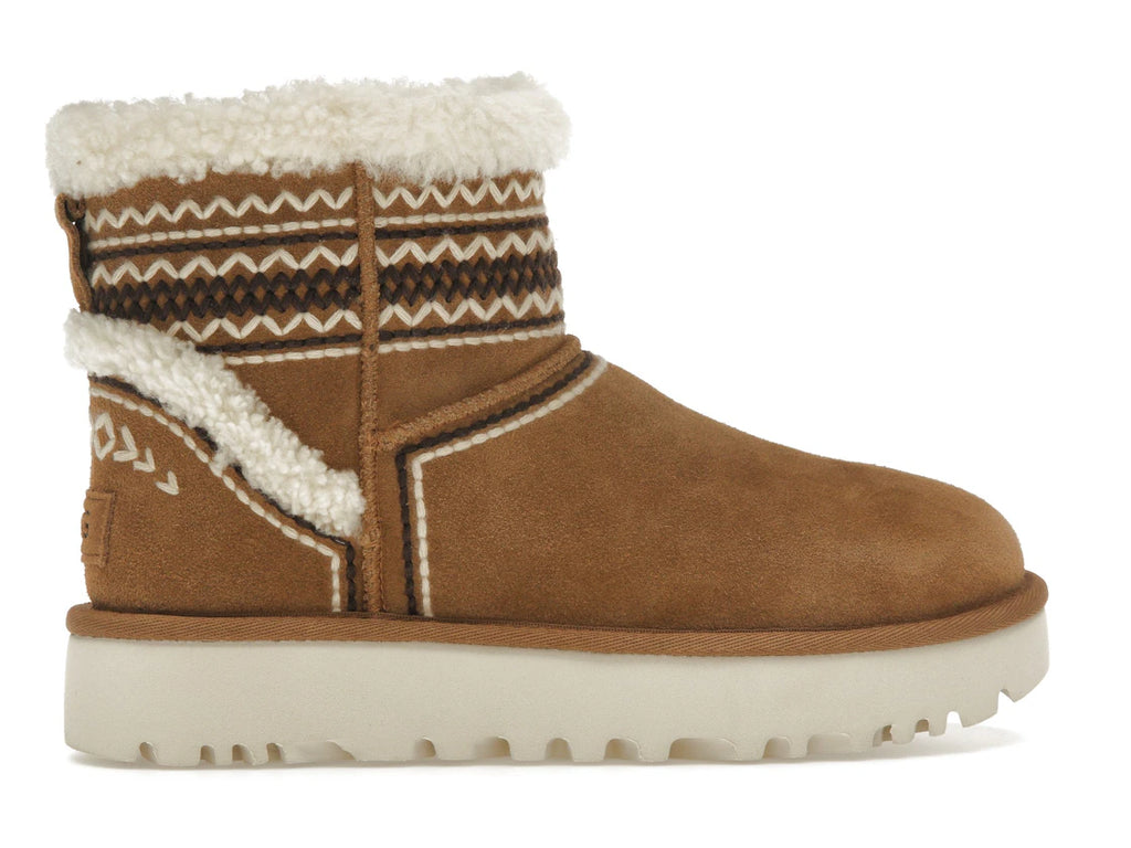 tenisky a boty UGG Classic Mini Atherson Boot Chestnut (W) 1158281-CHE ADONIO