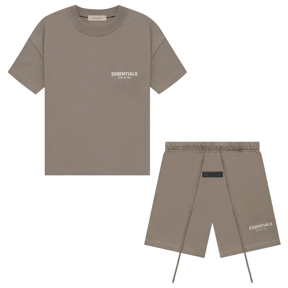 Fear of God Essentials S22 Desert Taupe - Letní set ADONIO
