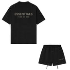 Fear of God Essentials Jet Black - Letní set ADONIO