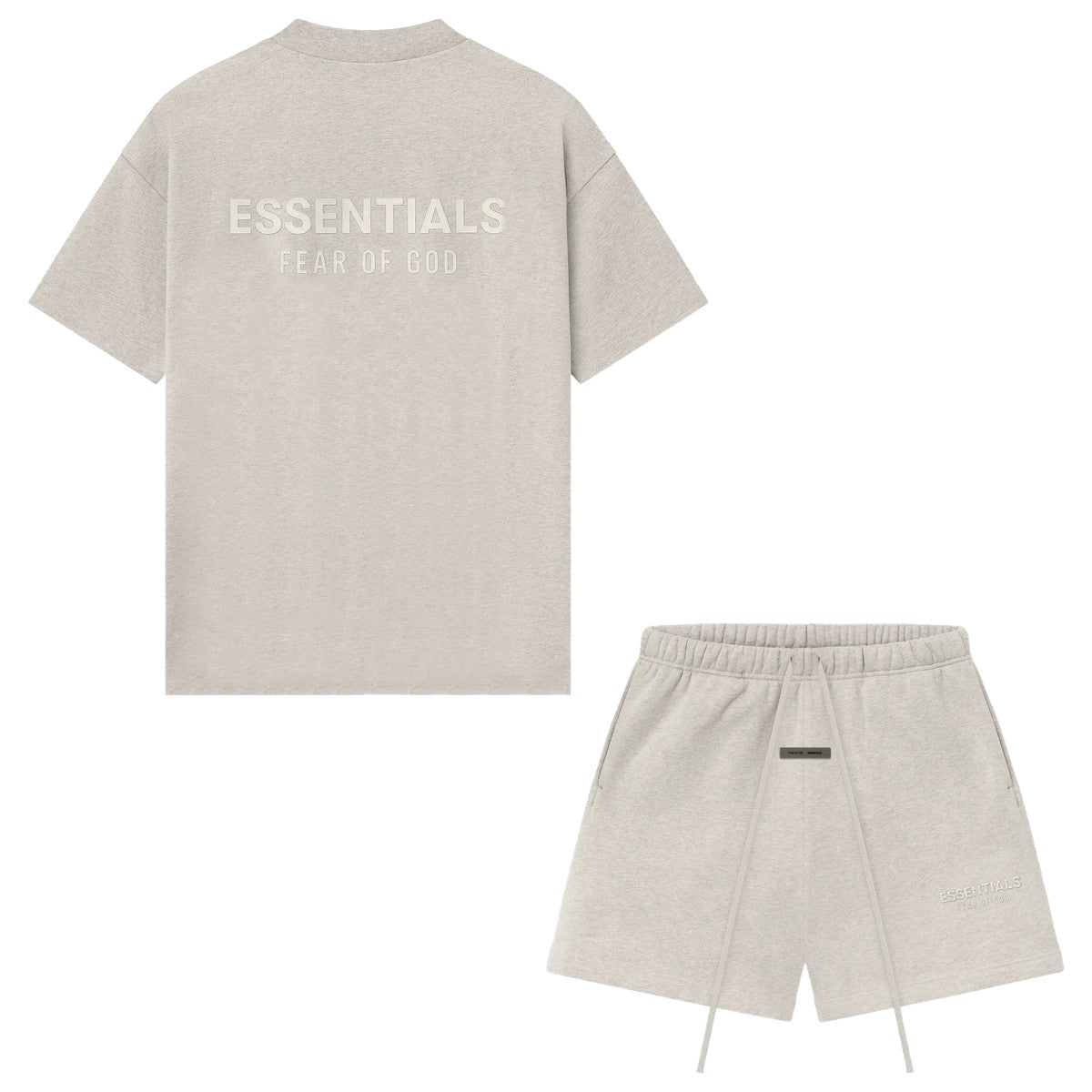 Fear of God Essentials S25 Heather Stone - Letní set ADONIO