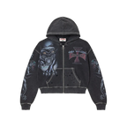 Vale Forever Hardy Boyz Zip Up Hoodie Black