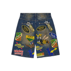 Vale Forever Passport Jorts, Blue