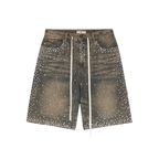 Vale Forever Rainstorm Jorts Blue