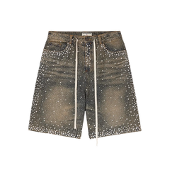 Vale Forever Rainstorm Jorts Blue