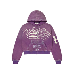 Vale Forever Religion Zip Up Hoodie Purple